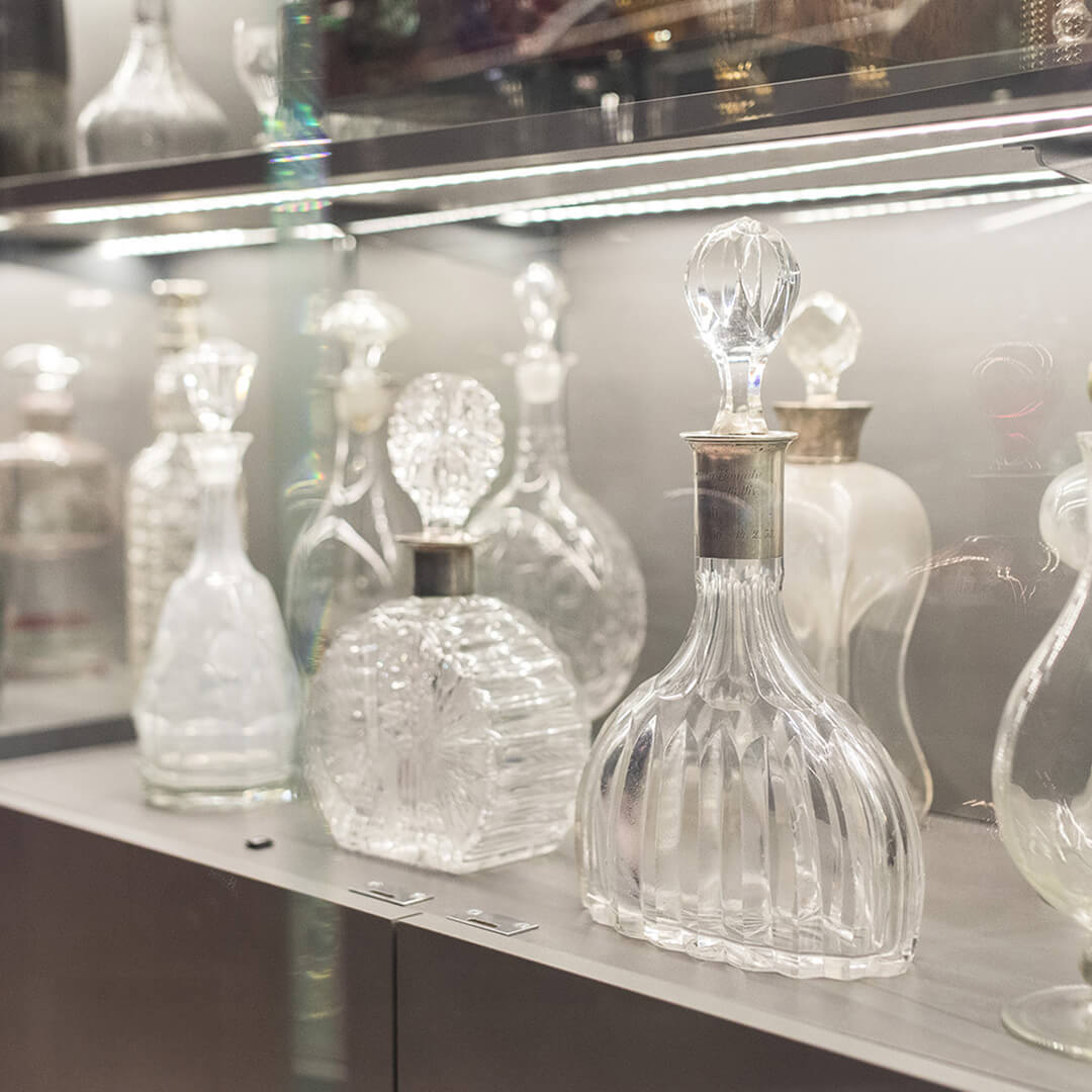 Wystawy Muzeum Wódki - Wódka i szkło